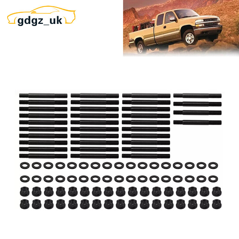 Black Head Stud Replacement Kit for 1982-2000 for Chevrolet /GM 6.2L  6.5L Diesel