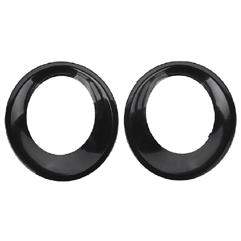 1 Pair Black Fog Light Cover Primed Grill Trims for BMW X3 E83 LCI 2007-2010