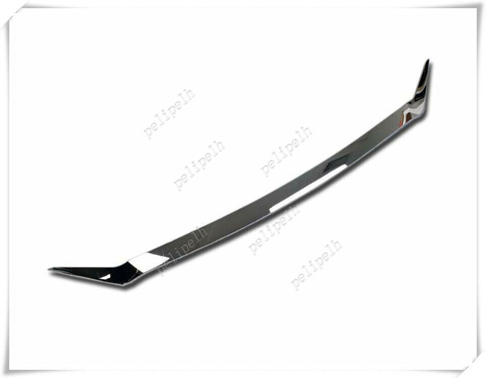 ABS Chrome Front Grille Engine Hood Cover Trims Molding for Mazda CX-9 2016-2020
