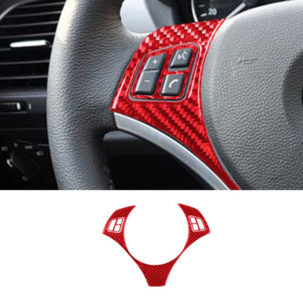 Steering Wheel Trim Cover B For 1- Convertible E82/E88 08-2013 Red New n