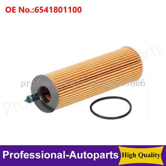 1PCS Engine Oil Filter 6541801100 for Mercedes-Benz C-Class 205 E-Class 213 Q