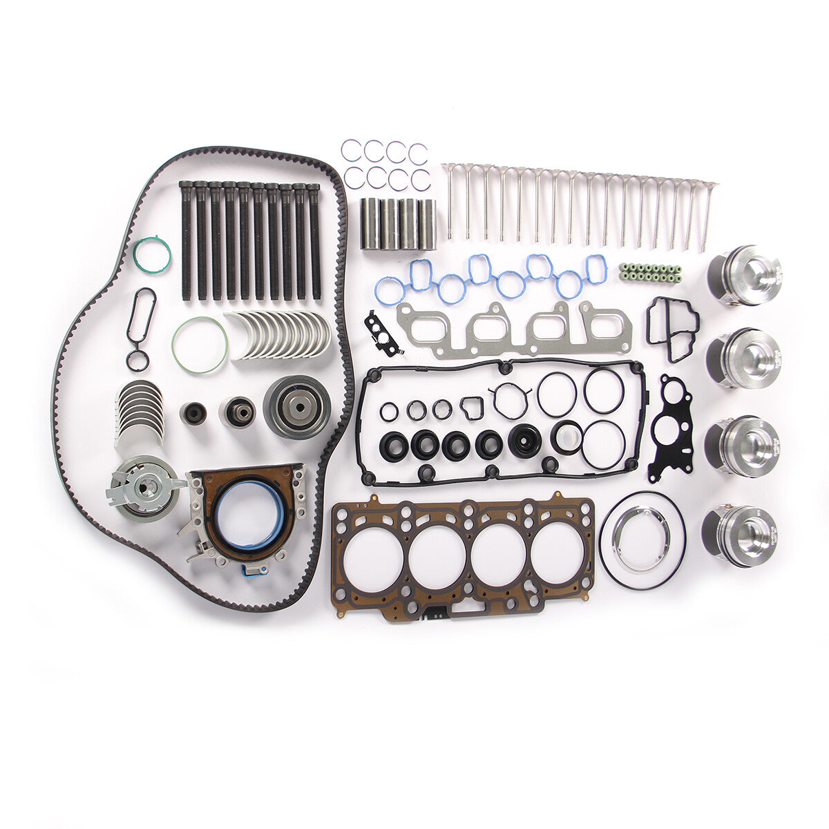 2.0TDI Gaskets Piston Oversized Bearing Kit Fit for VW for Jetta for Passat for Audi A5