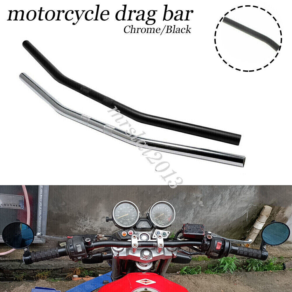 Motorcycle 1 7/8 Drag Handlebar Z Bar Iron Universal for Harley Bobber for Honda Q