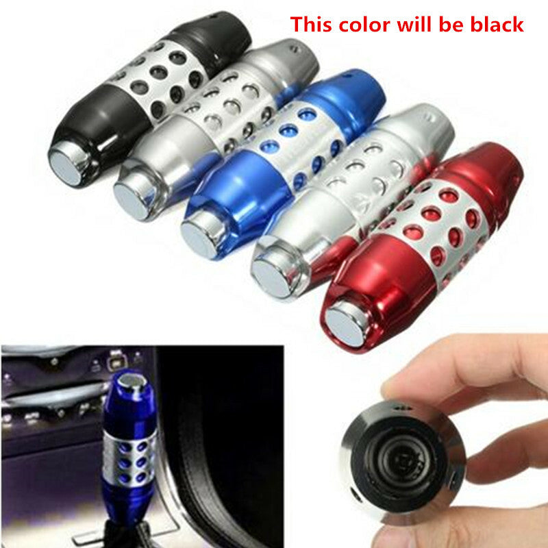 CNC Accessory Automatic Car Gear Stick Shift Knob Shifter Lever Cover w/Button