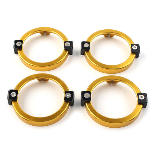 4x Gold Turn Signal Light Trim Cover Ring for Honda Rebel CMX 300 500 1100 2021 Q