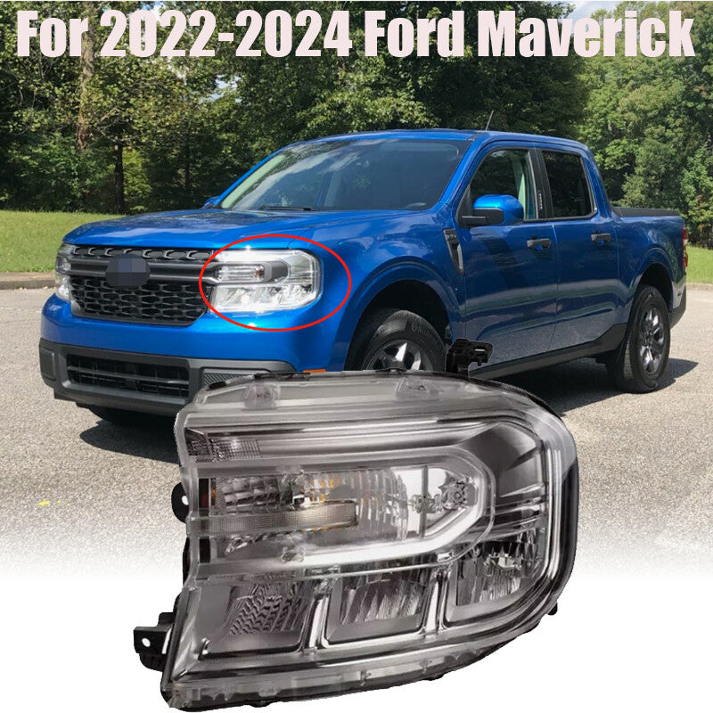 NZ6Z13008C For 2022 2023 2024 Maverick Left LH Headlight Assembly n