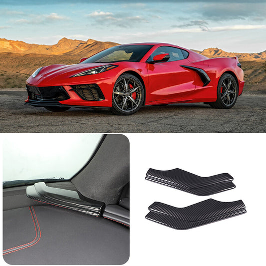 Carbon Fiber Front Side Air Outlet Vent Cover Trim 2015-2022 for Acura Tlx 1Pair- v