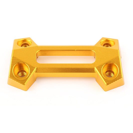 Handle Bar Fat Bar Riser Mount Clamp Top Cover for Kawasaki Z900 2017-2022 GOLD Q