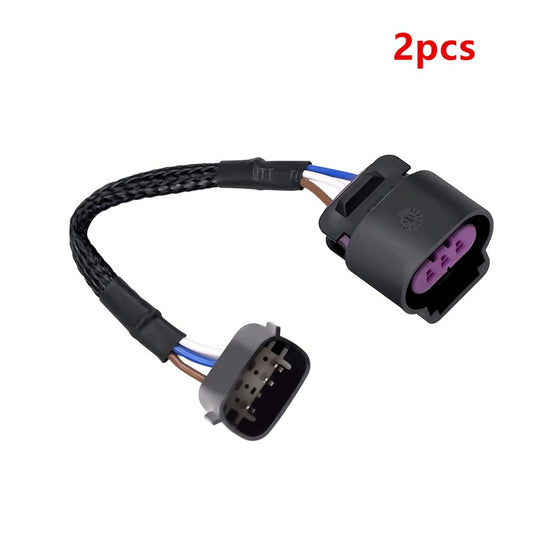 2PCS Car HID to Headlight Adapter Cable Replacement for Ford F-150 2009-2014 Q
