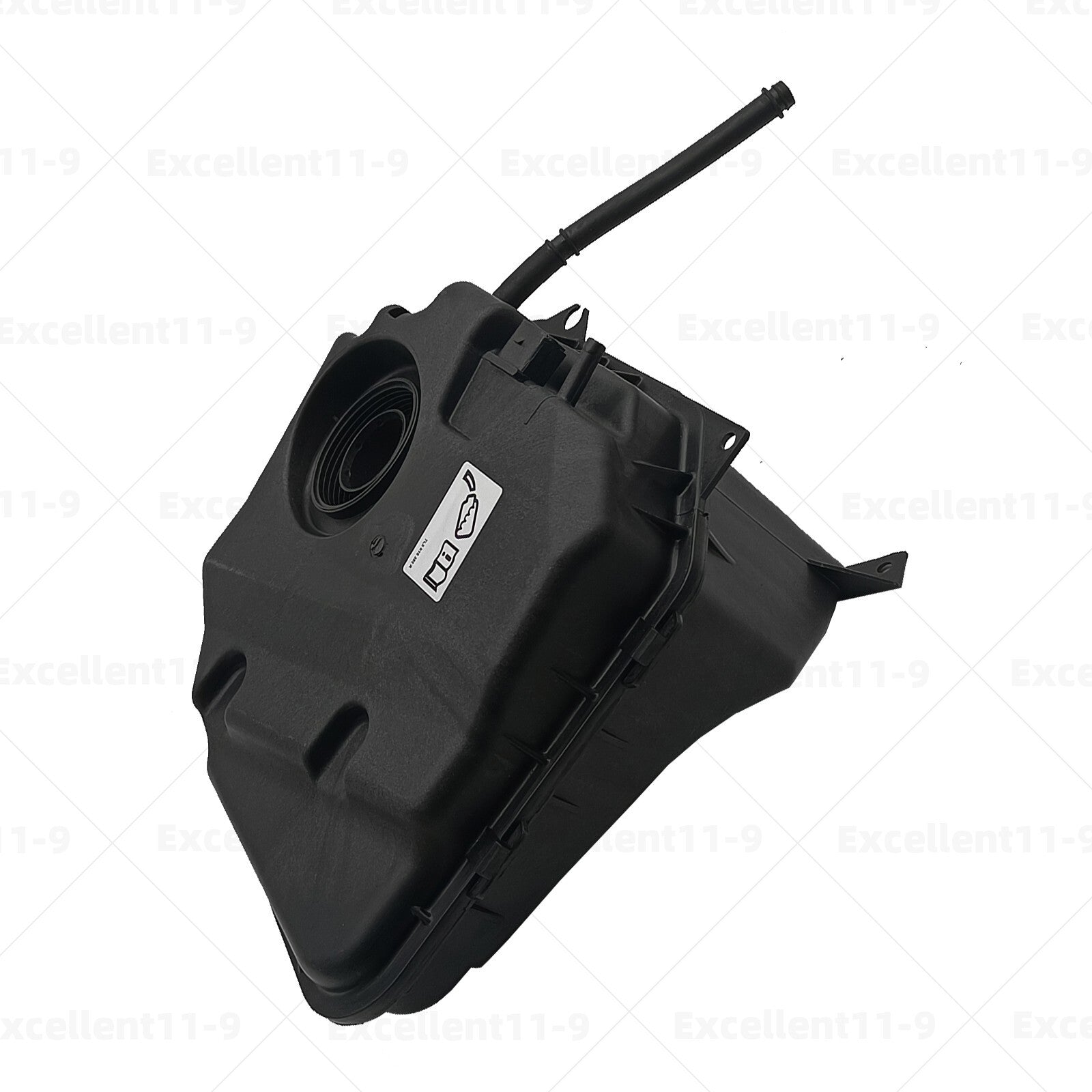 Radiator coolant overflow trays 7L0121407E and 7L0121407F are suitable for Audi Q7 and Touareg. n