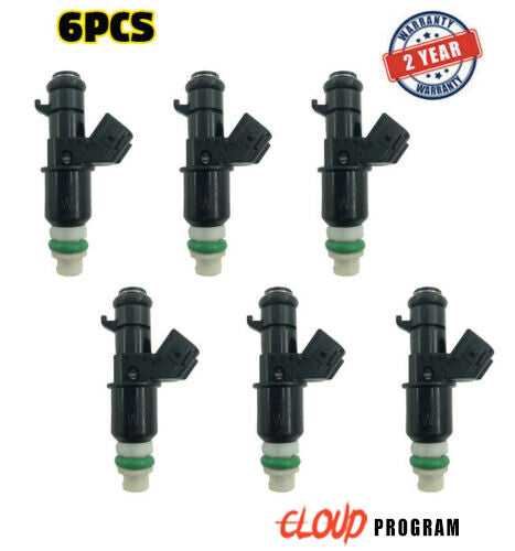 6 Pcs Fuel Injector 16450-RCA-A01 for Honda for Acura TL MDX ILX Ridgeline Odyssey v