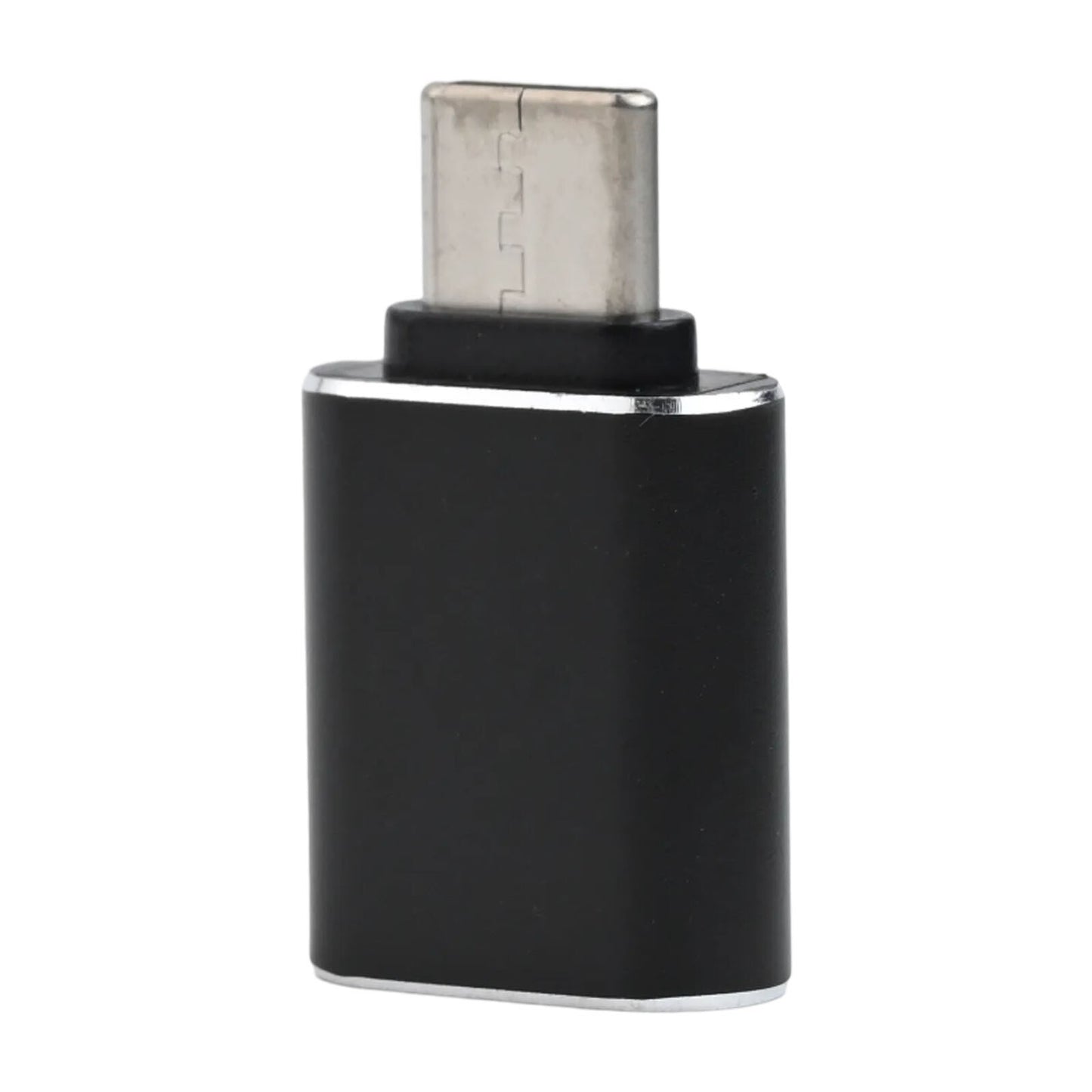 Compact design for Android Auto and CarPlay wireless adapter with USB A and C ports.