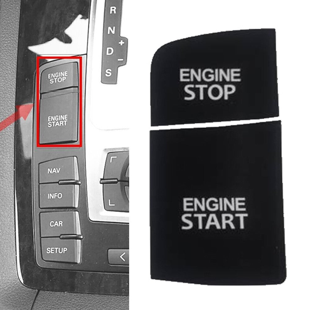 Engine Ignition Start-Stop Switch Button Sticker Repair Kit For Q7 2006-2009 v