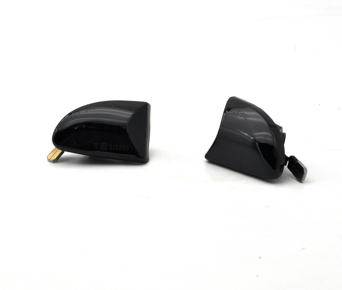2x smoked LED Side Marker signal indicator Light for Mercedes for SMART FORTWO W451 v