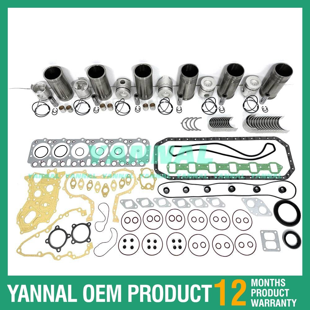Overhaul and rebuild kit with washers and bearings for Nissan FD6 engine parts