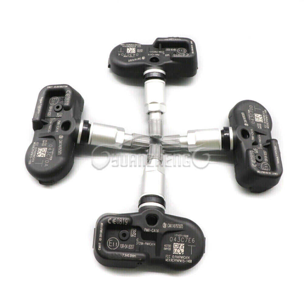 433MHz Tire Pressure Sensor - new for Nissan Titan XD 16-21 (4-Piece TPMS 40700-EZ00A)