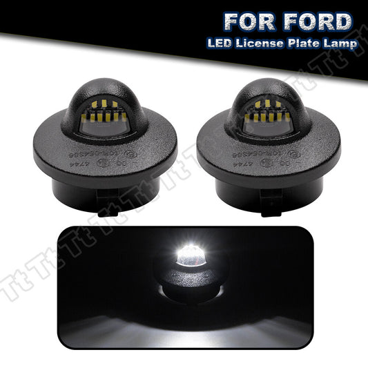 Suitable  for ford  F150 F250 F350 2X LED license plate light and rear bumper label assembly light Q