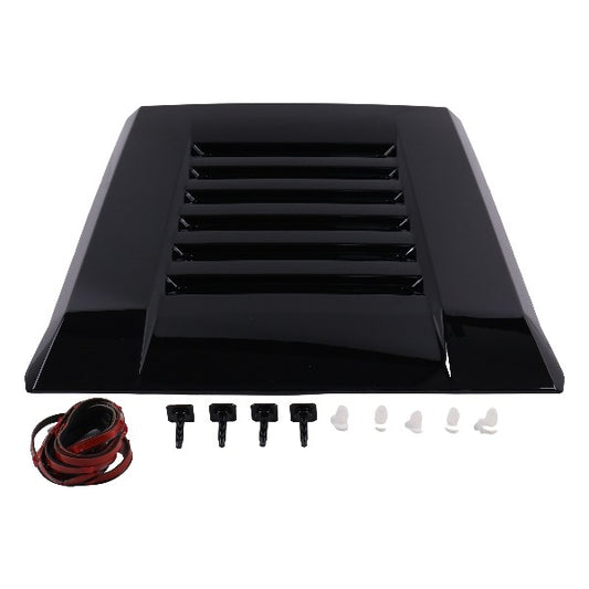 Gloss Black Hood Scoop Hood Bulge 76181-AK900 for Toyota Tacoma 2024-2025 Q