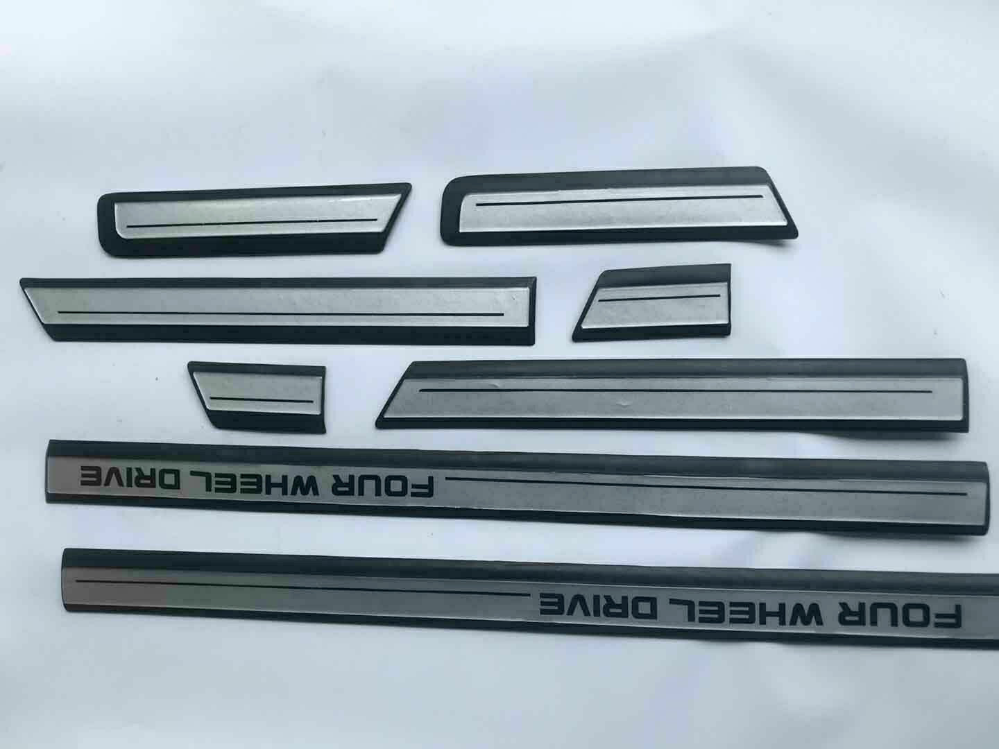 for Land Cruiser LC/FJ80 1991-1996 Wheel Drive Side Door Molding 4X4 Guard Trim