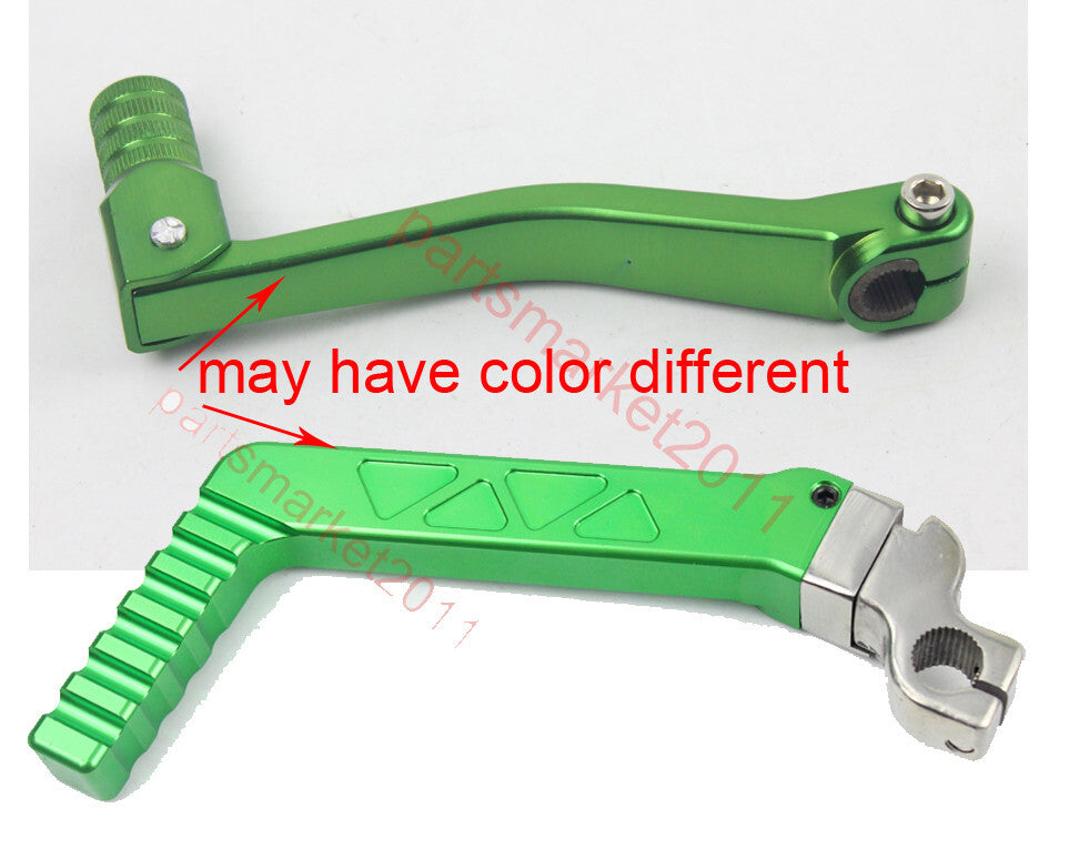 Green CNC Kick Starter Shifter Levers 50CC 110CC 125CC Z50 CRF50 XR50 CRF70 SSR
