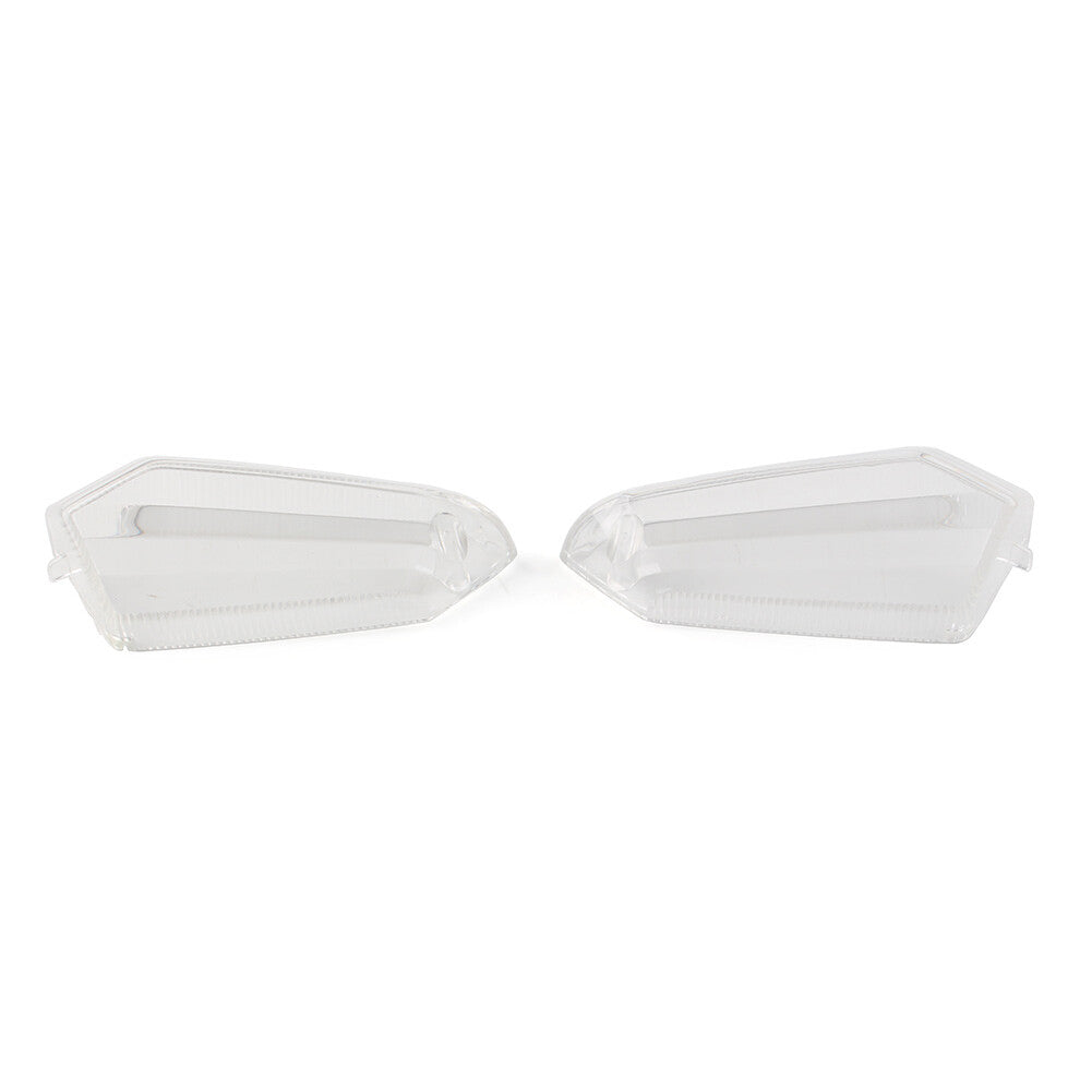 2x Front/Rear Turn Signal Lens for KAWASAKI Z250/750 KLE 650 Clear