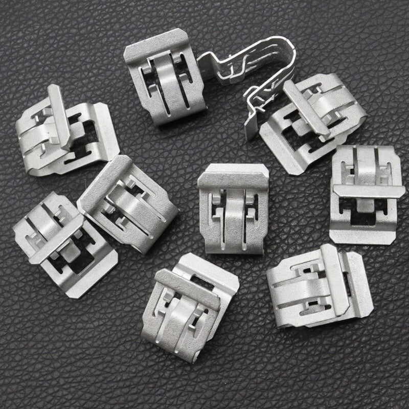 10Pcs Body A-Pillar Trim Panel Clip for Mercedes-Benz W205 004-991-35-70