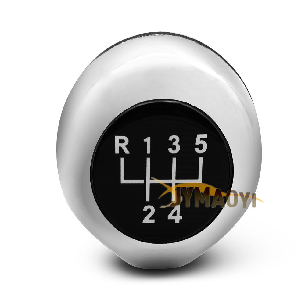5 Speed MT Manual Gear Shift Knob Sliver Leather for BMW 1 3 5 6 Series X1 X3 X5 Q