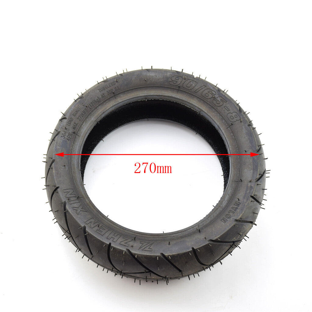 90/65-8 Tire Tubeless Tyres vacuum Electric Scooter Super Pocket bike Z50 Monkey