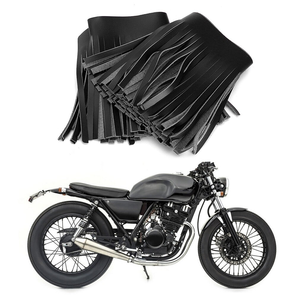 Motorcycle Saddlebag Craft Foot Pedal Saddlebag Fringe 2PCS For Modification