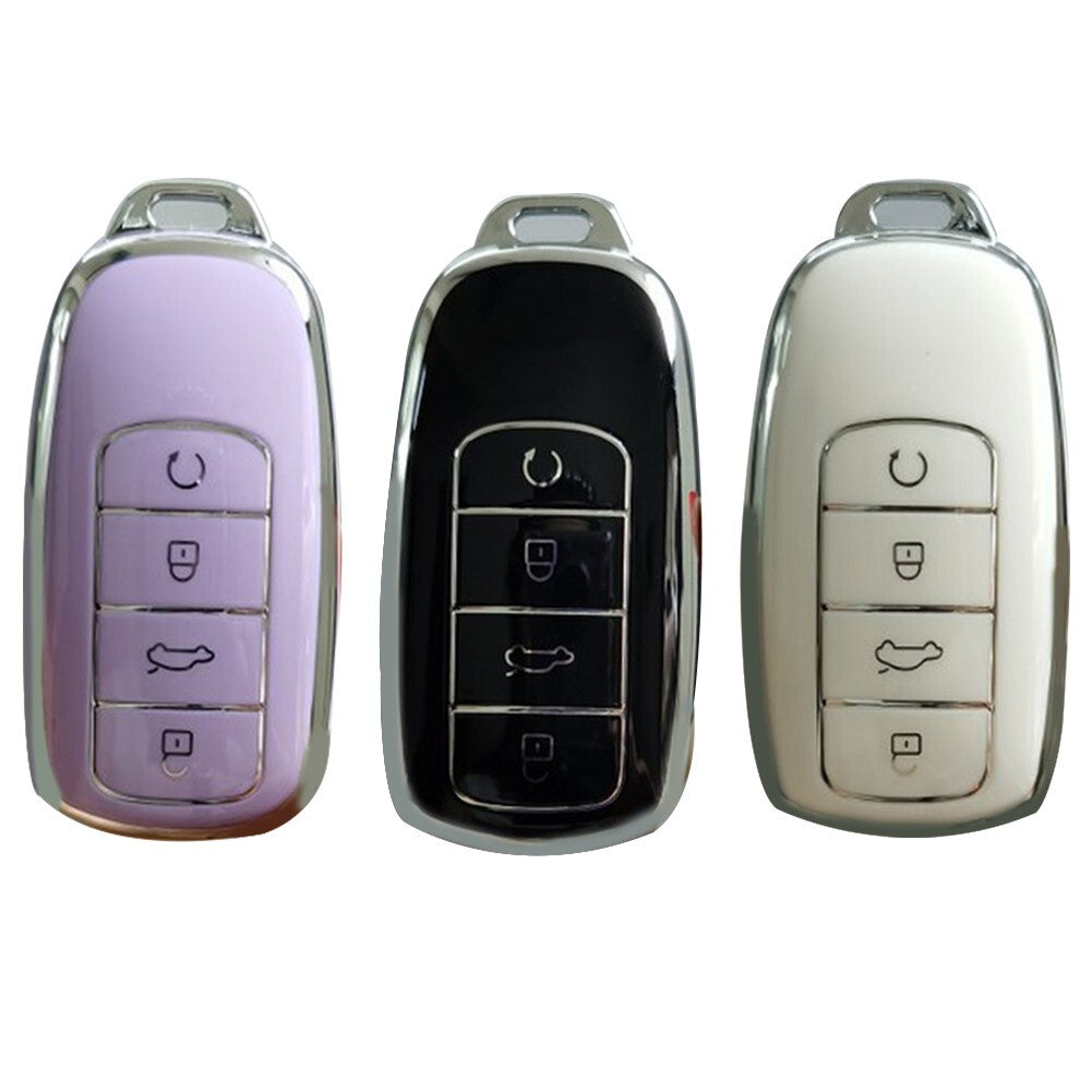 TPU Car Key Case Cover Protector Shell Fob for Chery For Tiggo 8 Pro 5 Plus 7pro v