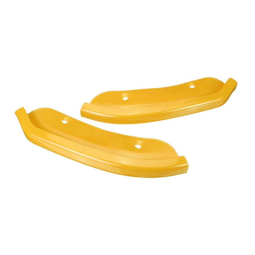 2Pcs Front Bumper Lip Splitter Guard Cover for Challenger SRT Scat Pack 2015-20 Q