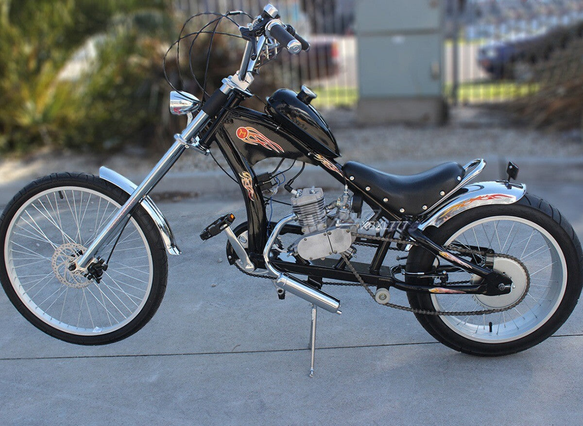 80CC Petrol Gas Motor Engine kit 2 Stroke Motorized Push Bike Motorised Bicycle