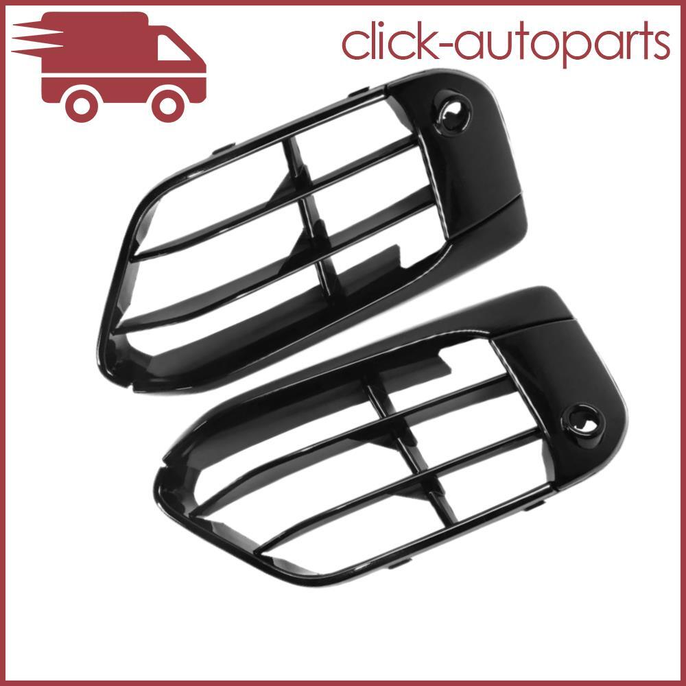 2x Front Left  Right Side Bumper Outside Opened Grille Fits For F48 X1 16-2019 Q