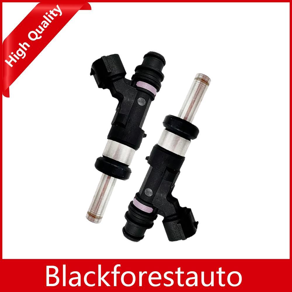 2x Fuel Injectors 15710-89L00 1571089L00 For Outboard DF 9.9HP 15HP BlackSilver Q