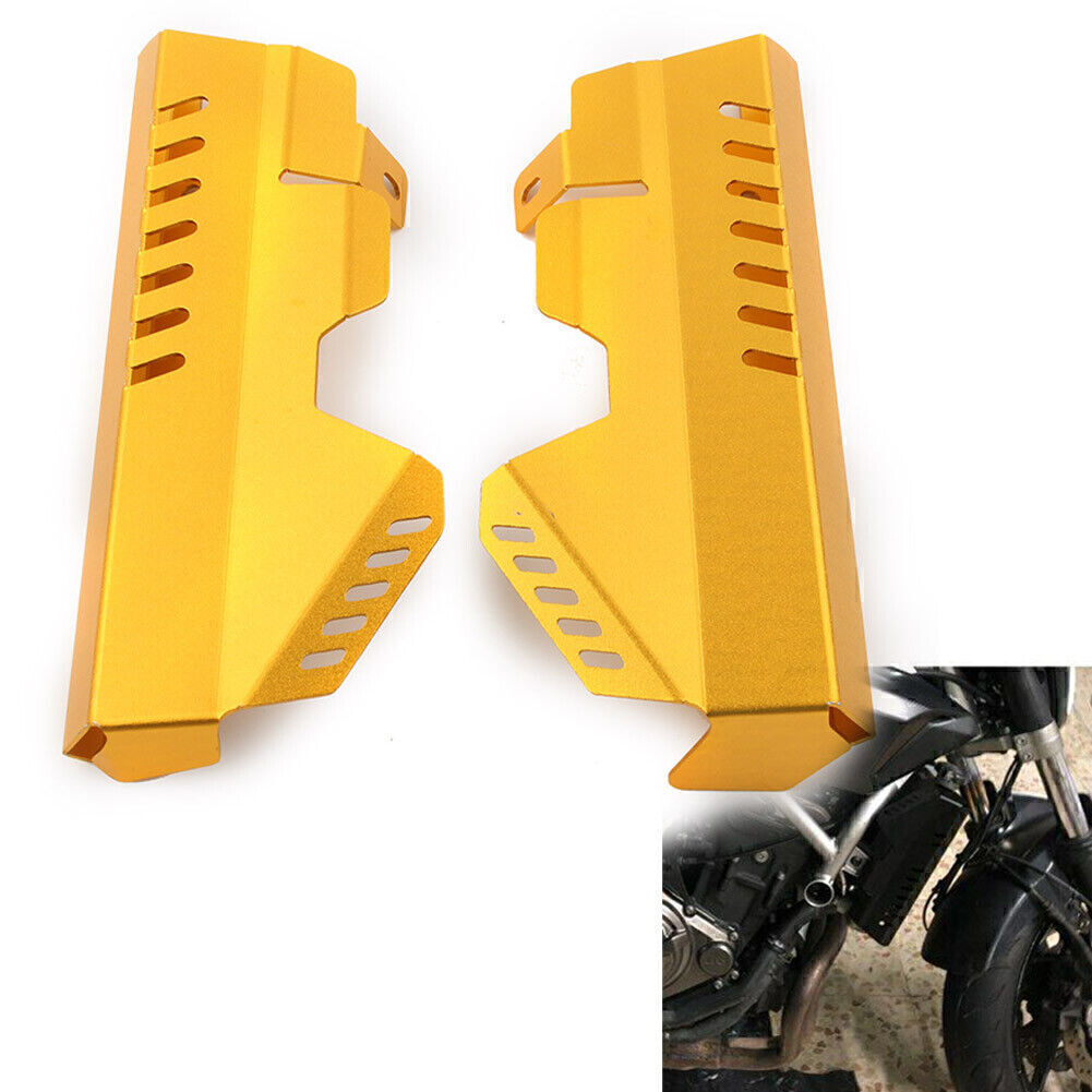 Gold Radiator Guard Cover Grille Side Protector for Yamaha MT-07 FZ-07 2014-2017