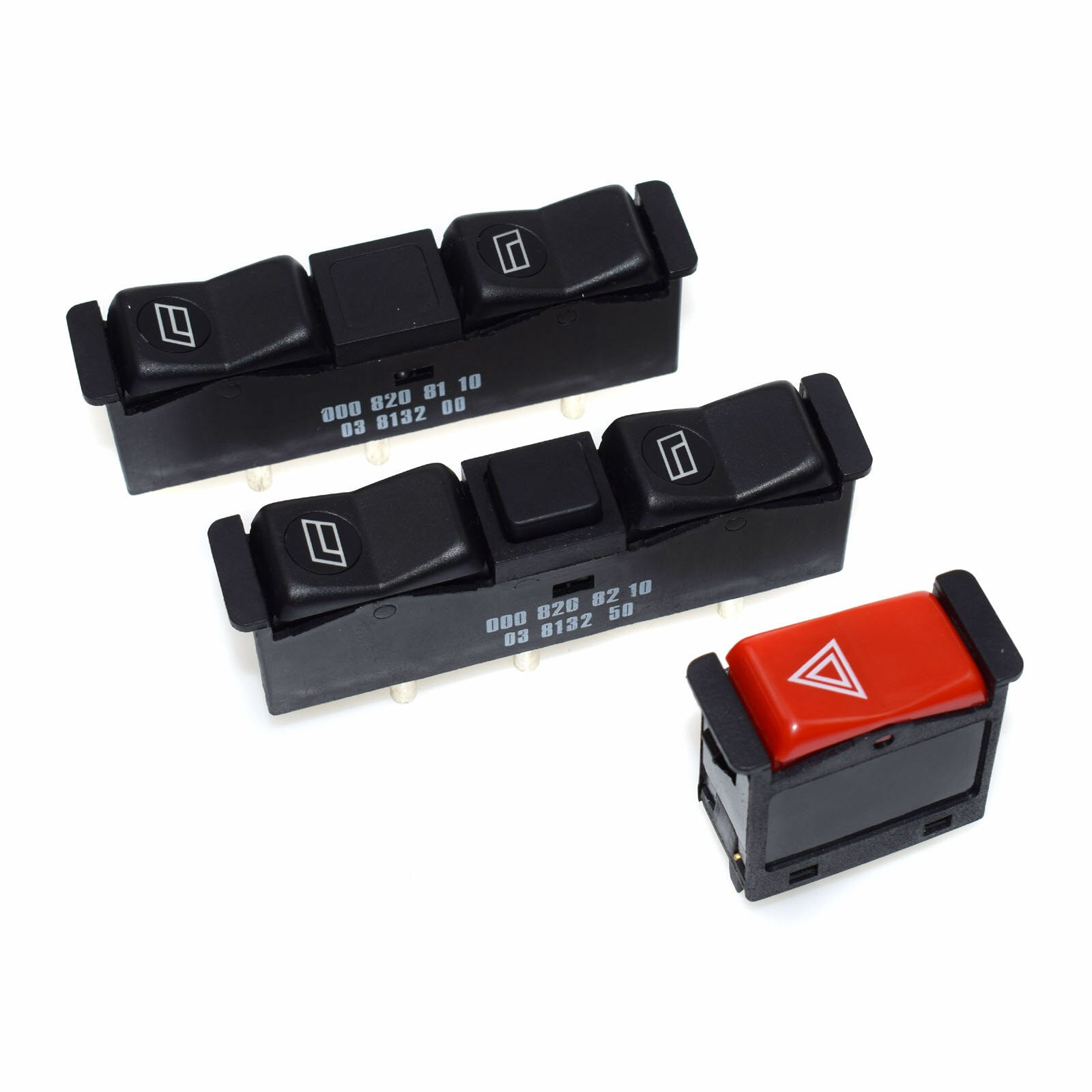 Power window switch and emergency light switch for Mercedes w123 W201 W126- v