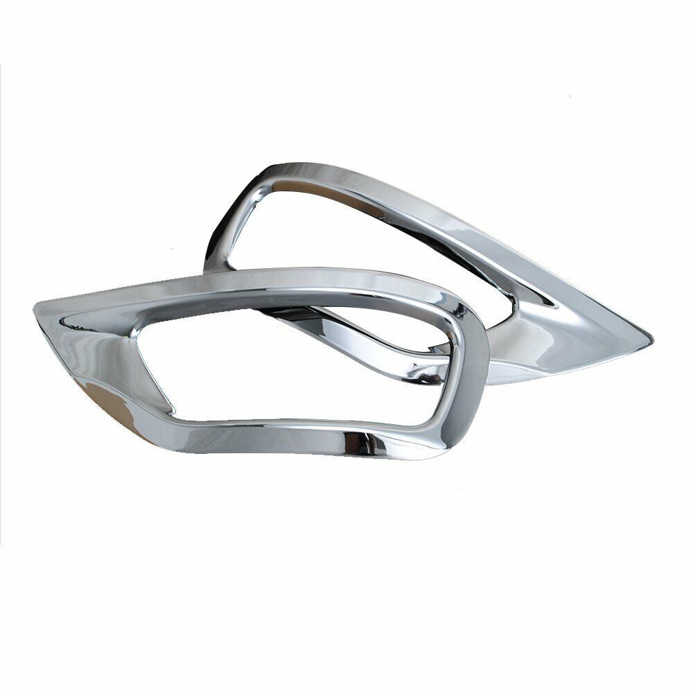 2011 Rear Fog Light Lamp Frame Decor Cover Trim for Jeep Grand Cherokee+ Chrome