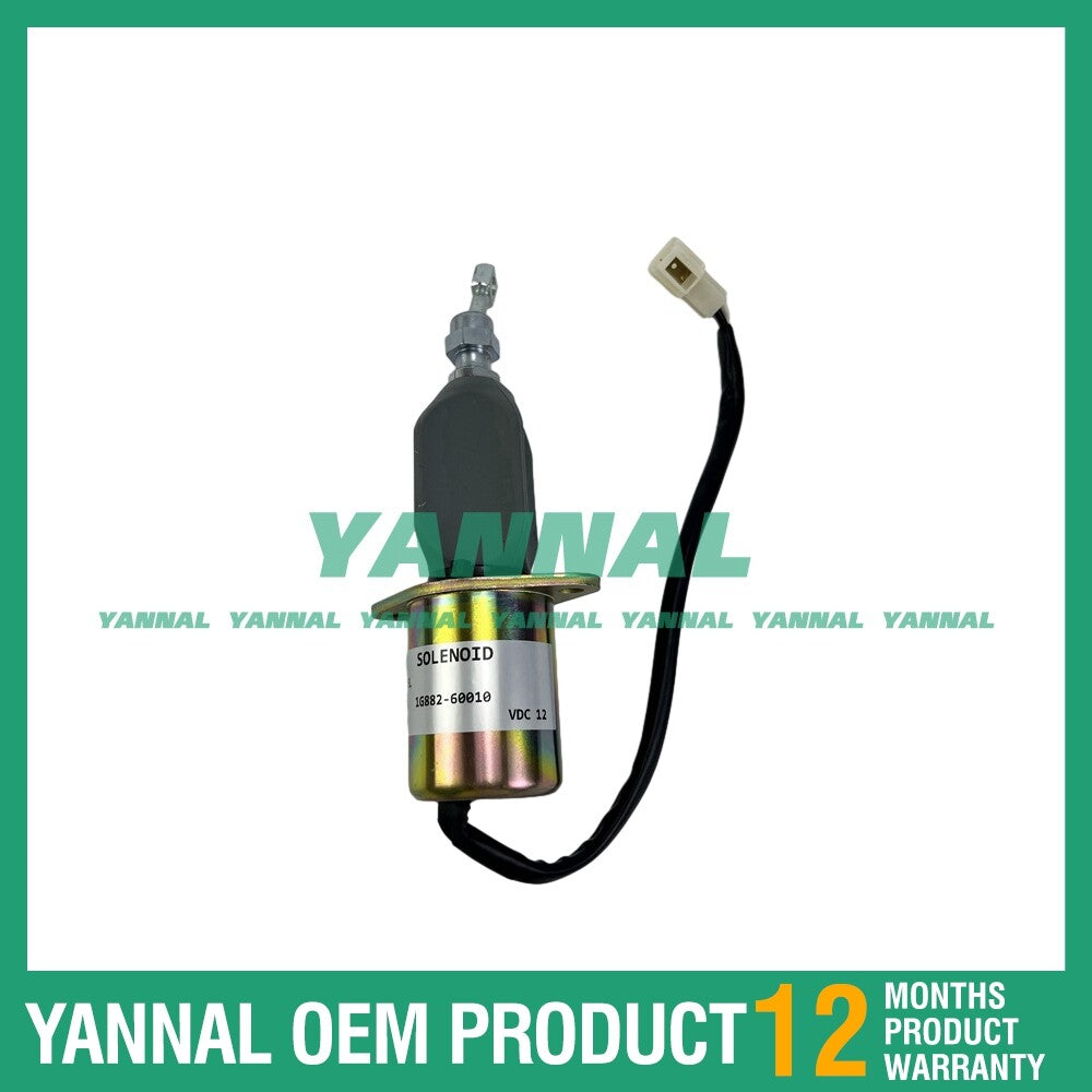 Suitable for 12V V2203 solenoid valve 1G882-60010 SA-4572-12 engine parts