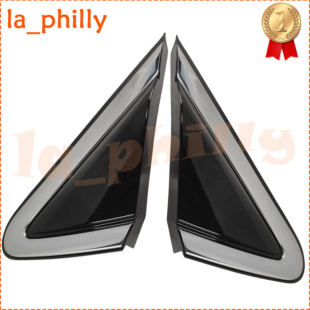 Pair Front LeftRight Mirror Triangle Cover Fender for Nissan Murano 2015-18