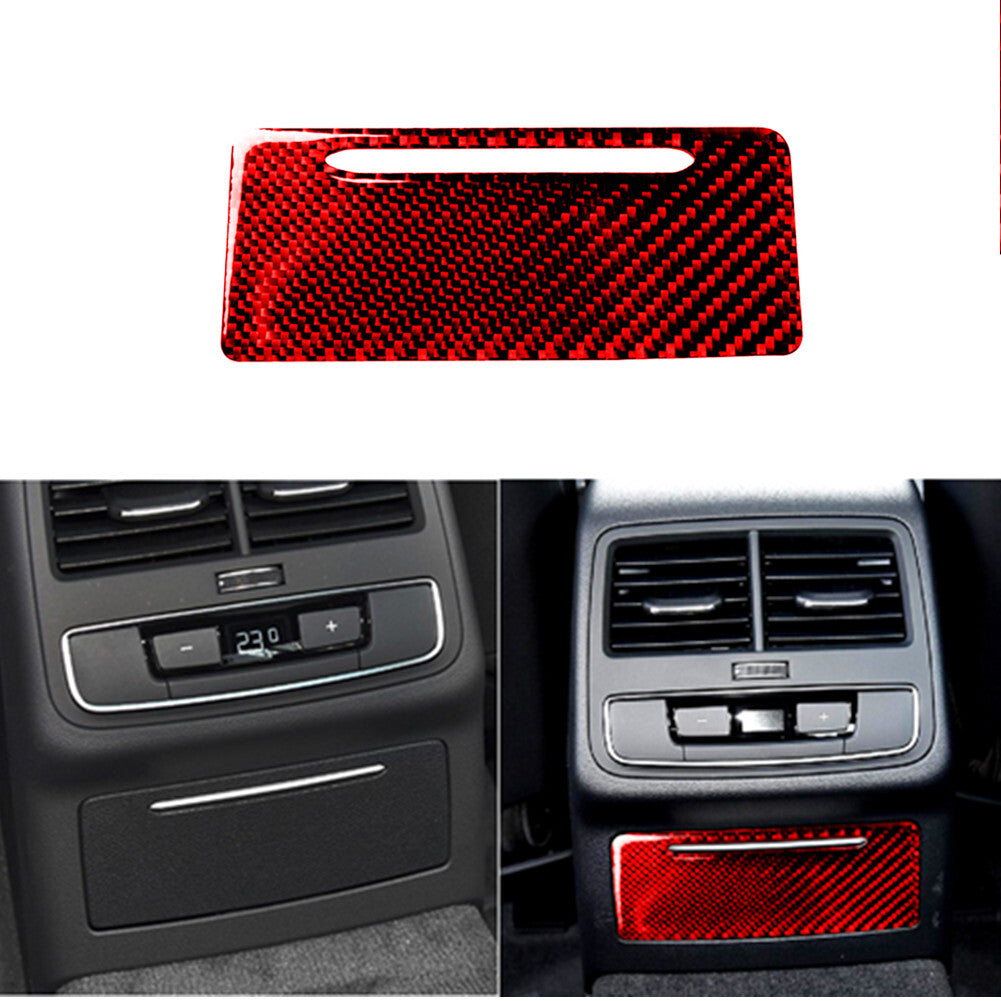 2X Carbon Fiber Front Door Handle Frame Trim for Honda Ridgeline 2017-2020 v