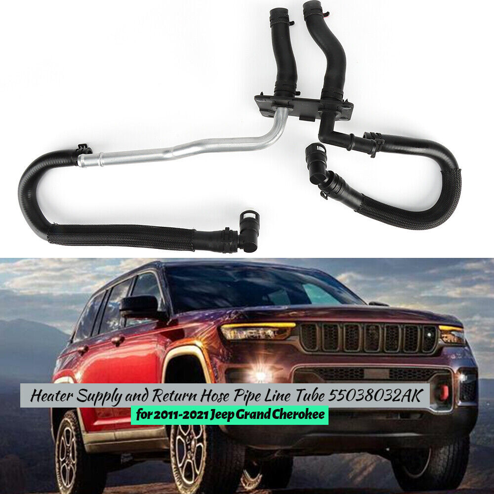New Heater Supply & Return Hose Pipe Line Tube For 2011-2021 for Jeep Grand Cherokee Q
