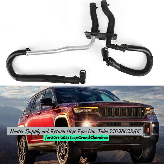 New Heater Supply & Return Hose Pipe Line Tube For 2011-2021 for Jeep Grand Cherokee Q