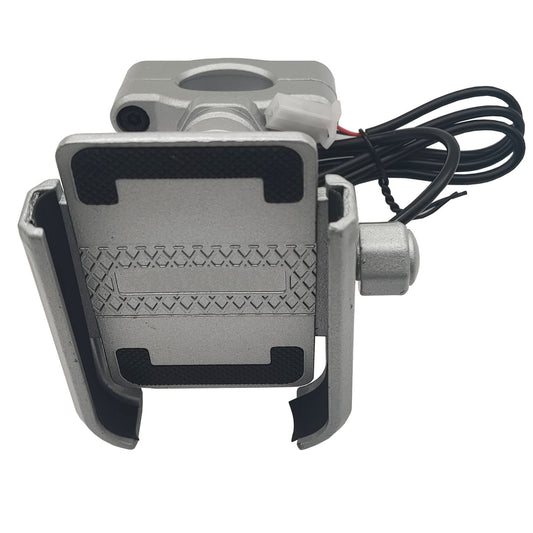 Motorcycle Cell Phone Holder Mount w/ USB for Charger for Harley-Davidson Touring Q