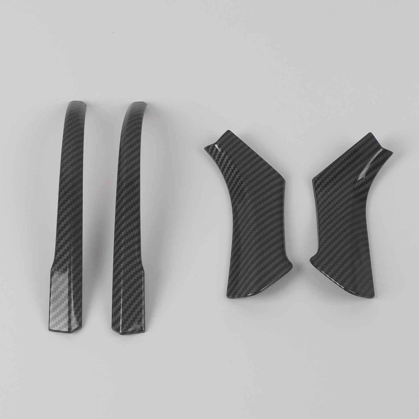 for Toyota for Corolla Cross 22-2024 Carbon Fiber ABS Rear View Mirror Strip Trim 4X