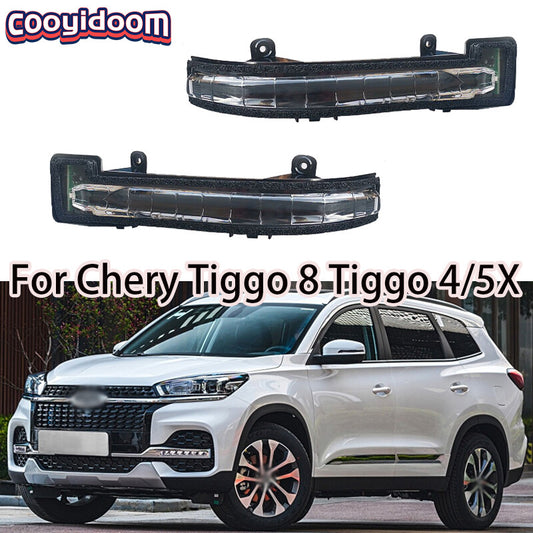 1 pair of LED rearview mirror turn signals suitable for Chery Tiggo 8 Tiggo 4/5x