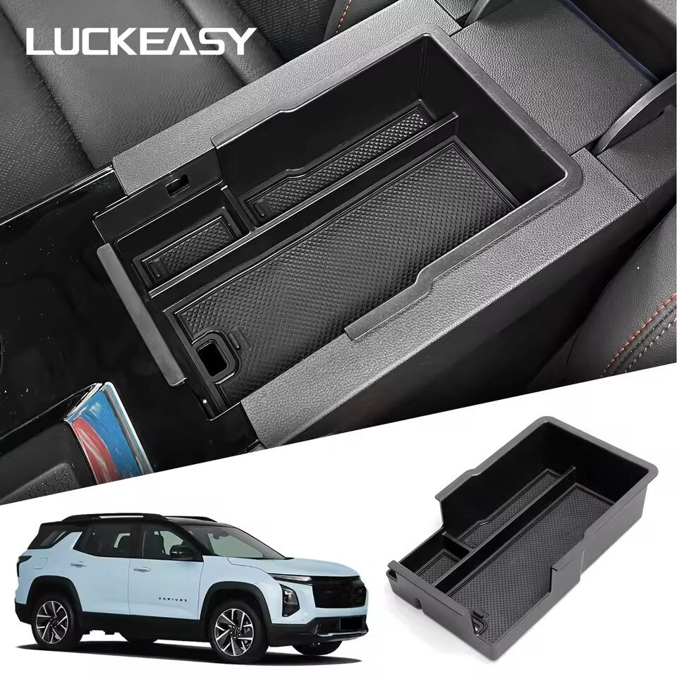 for Chevrolet for Chevy Equinox 2024 2025 Armrest Storage Box Organizer Tray