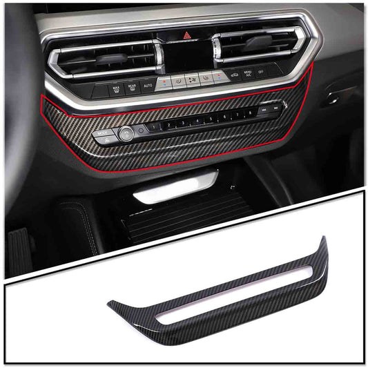 Carbon fiber front window A-pillar triangle cover suitable for Maverick 2022-23 in the United States- v