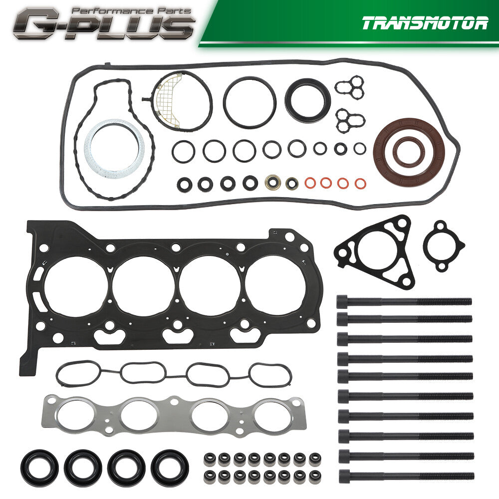 Head Gasket with Bolt Set for 2010 - 2015 for Prius V for Lexus CT200h 18L 2ZRFXE- v