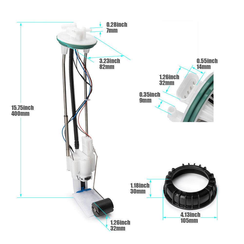 1PC FOR 2015-22 Can Am Outlander, Renegade 450 570 Fuel Pump Module 47-1029 Q