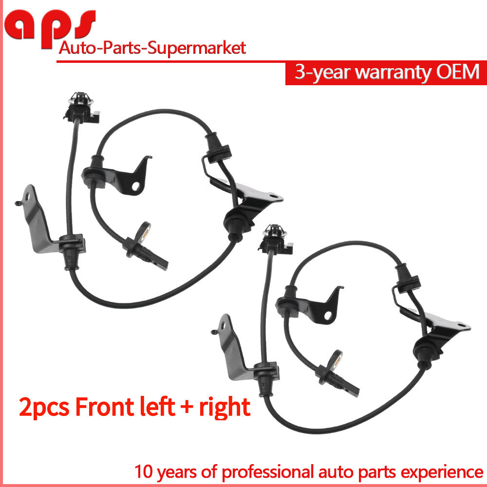 2-piece set of wheel speed sensors for Honda Crosstour 10-15 ABS (Front Left + Front Right)